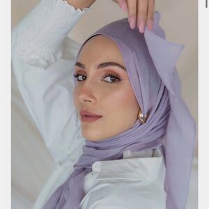ISO- Vela Scarves- LAVENDER LIGHTS- modal hijab